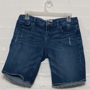 Aeropostale Distressed Jean Shorts